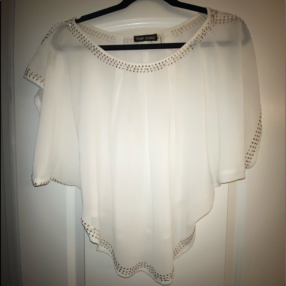 Sheer blouse